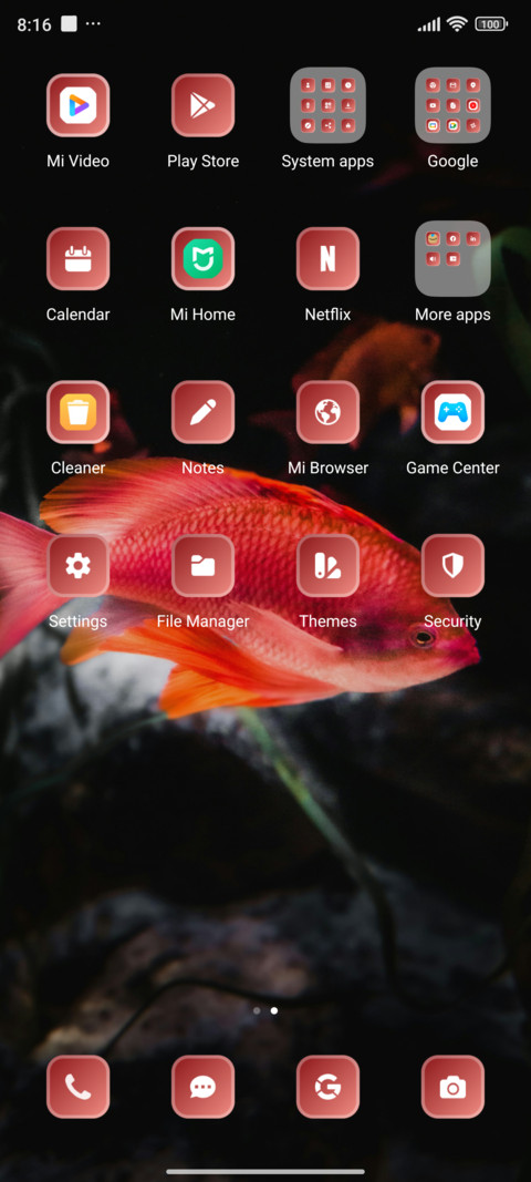 Aqua Harmony screenshot