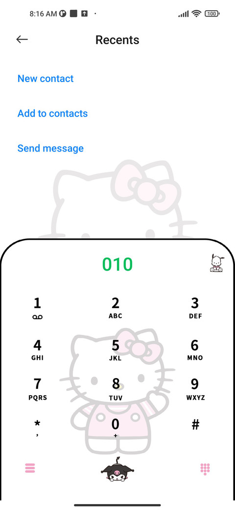 Sanrio simple cute screenshot