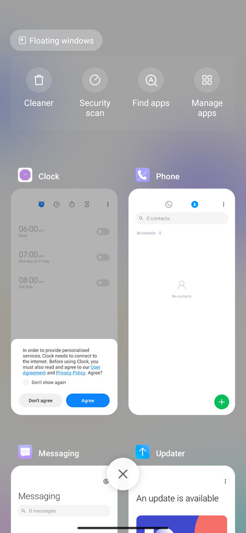 Round colored ball screenshot