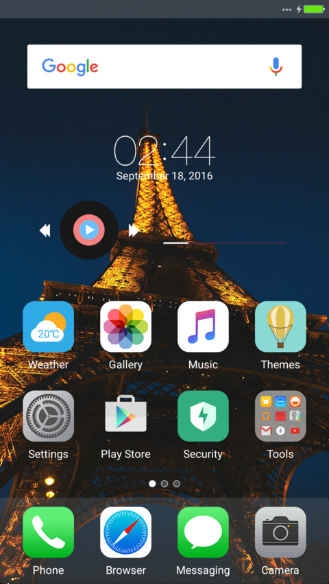 iPhone 7+ screenshot