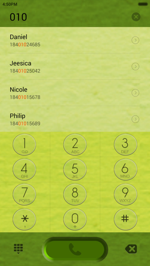  IN Green screenshot