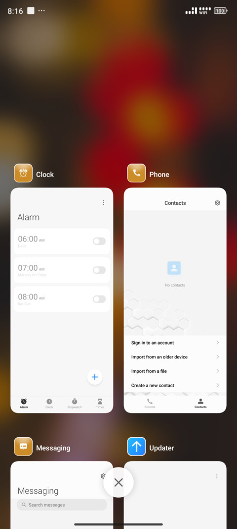 Blur Lights screenshot