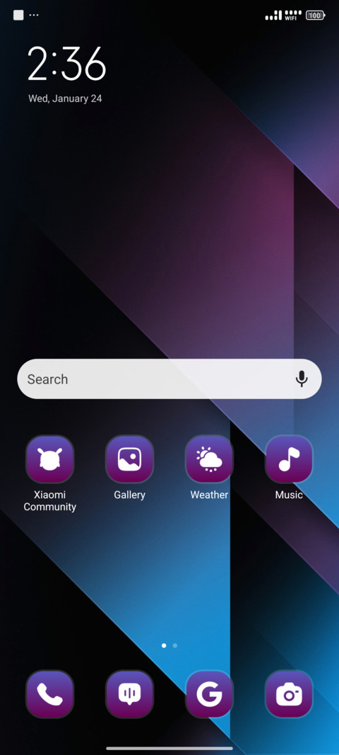 Purple Lines screenshot