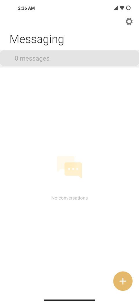 Android R screenshot