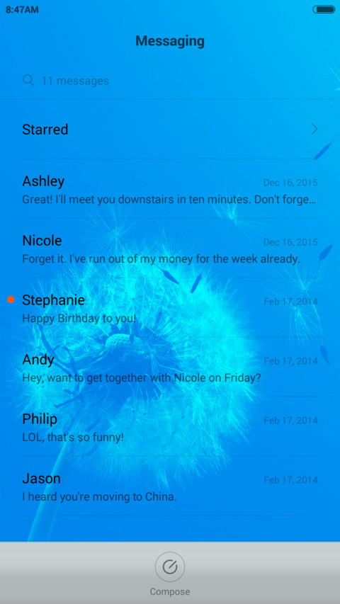 BLUEPHORIA In Designs  screenshot