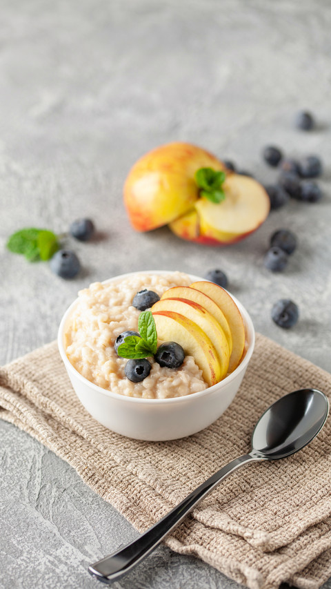 Nutritional low-fat breakfast oatmeal congee screenshot