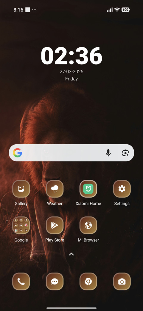 Lion screenshot
