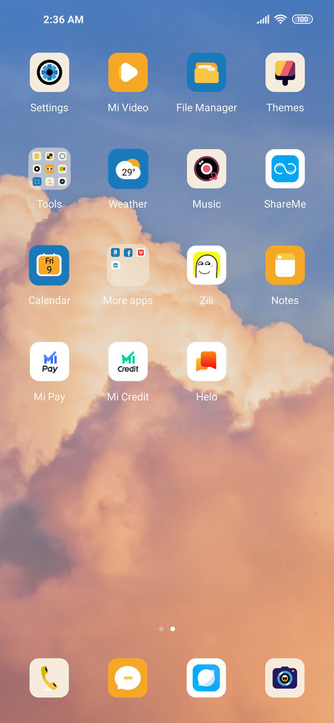 with cloud screenshot