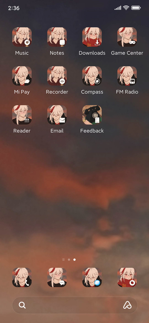 Evening breeze screenshot