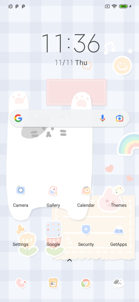 Cat Post It Notes screenshot