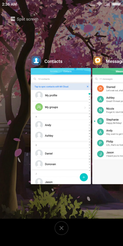  Colorful leaves screenshot