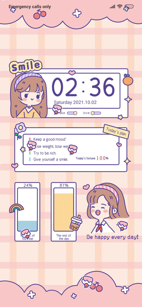 Girl Sticker screenshot