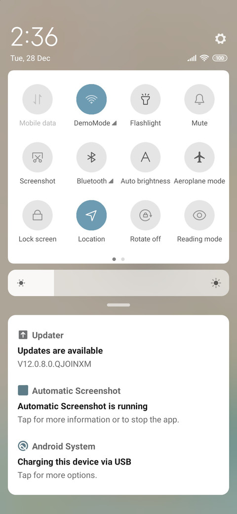 vase screenshot