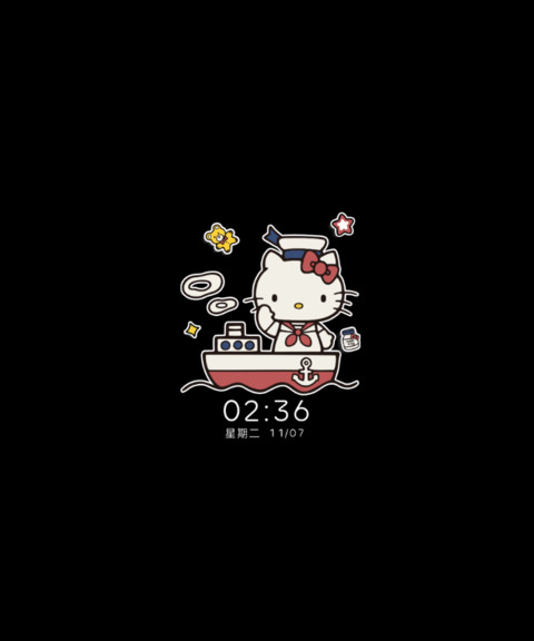 HelloKitty复古拼贴 screenshot