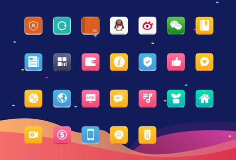 立体图标 screenshot