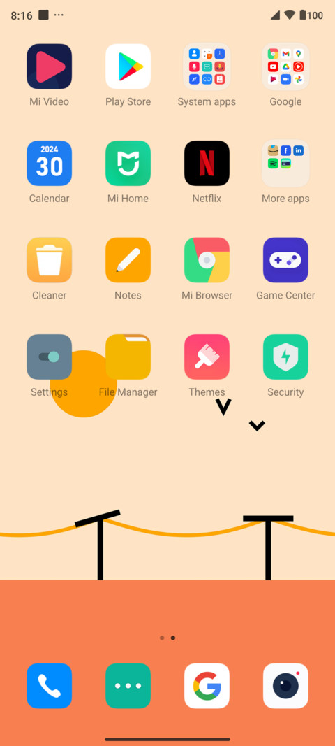 Flat Square screenshot