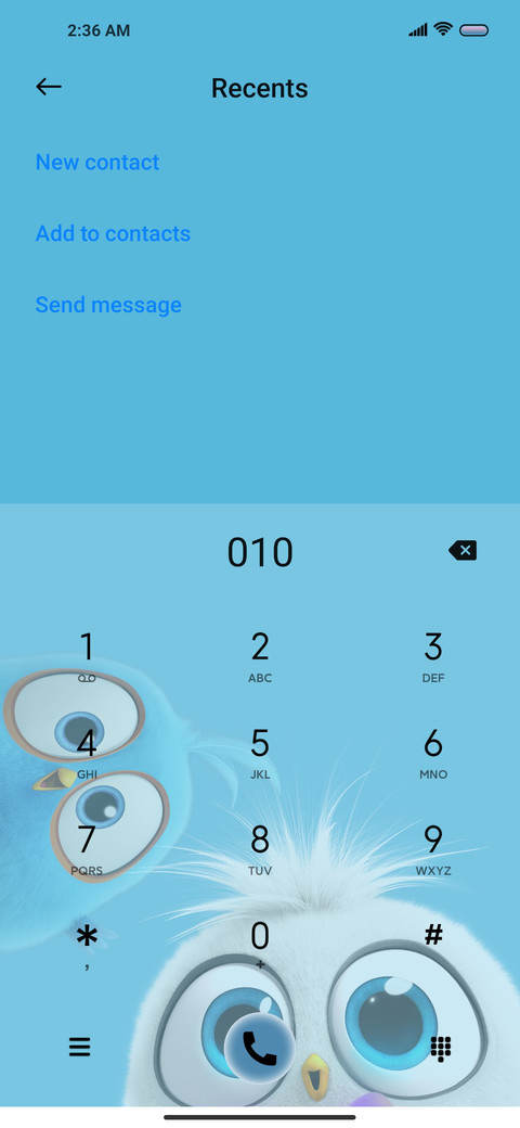 Lovely bird screenshot