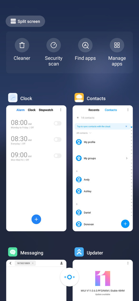 M screenshot