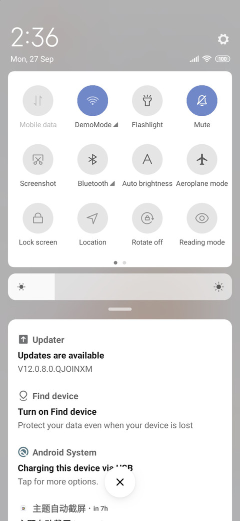 Cartoon blue screenshot