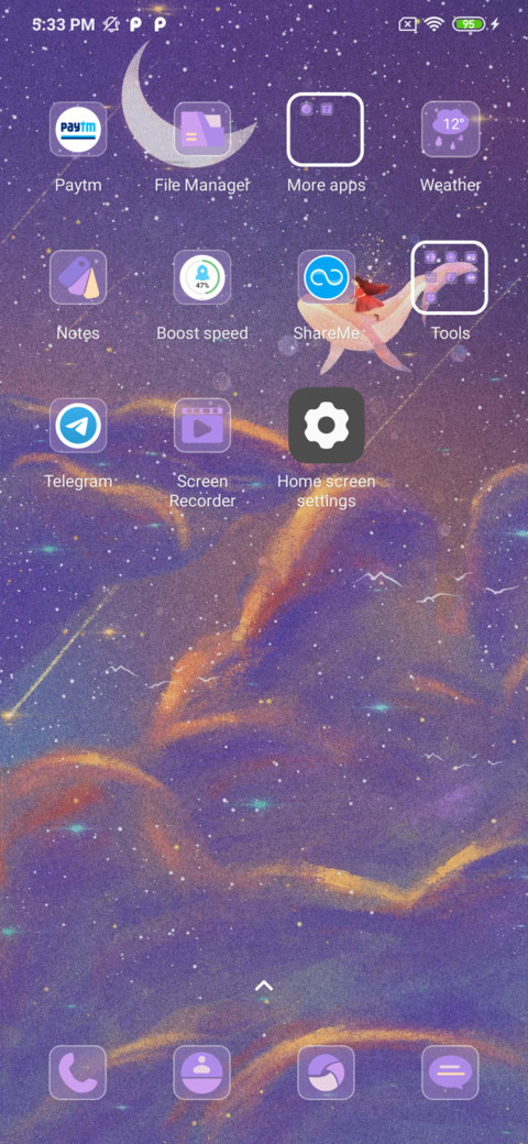 Falling stars screenshot