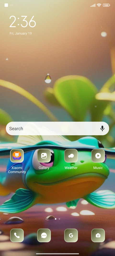 Fish screenshot