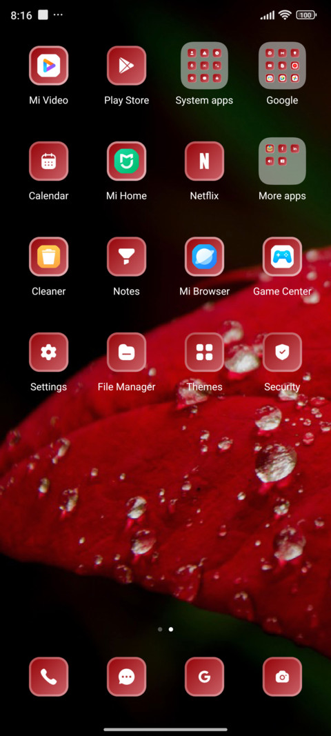 Leaf screenshot