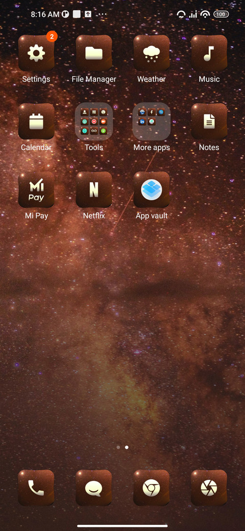 Galaxy's screenshot