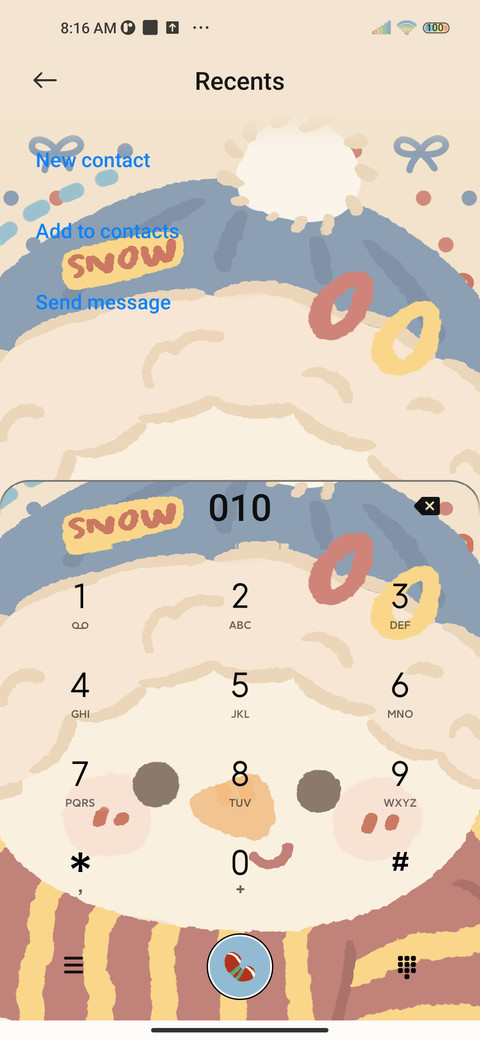 Christmas present screenshot