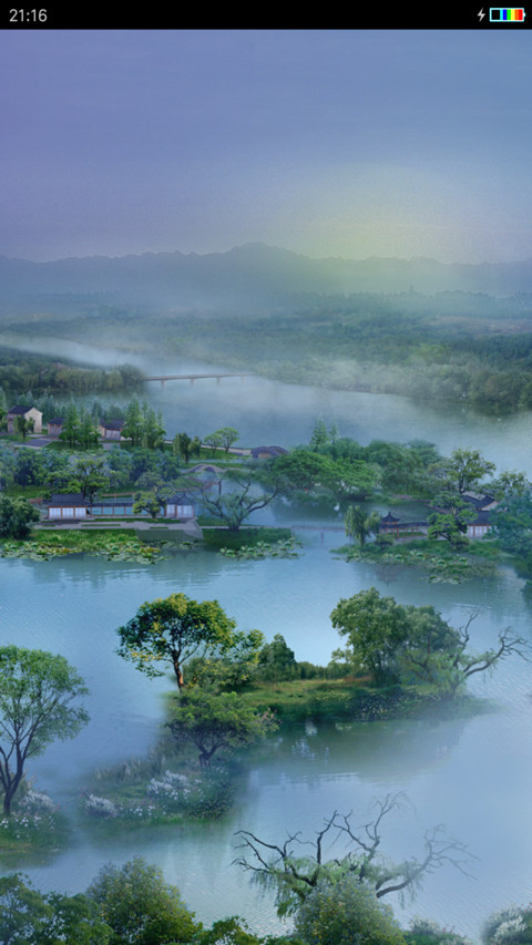 江山如此多娇（动态桌面） screenshot