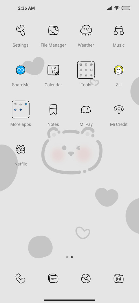 cute bear screenshot