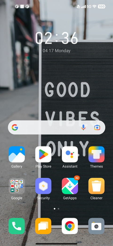 Good vibes screenshot