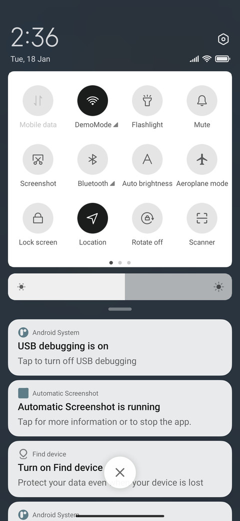 Gray METAL screenshot