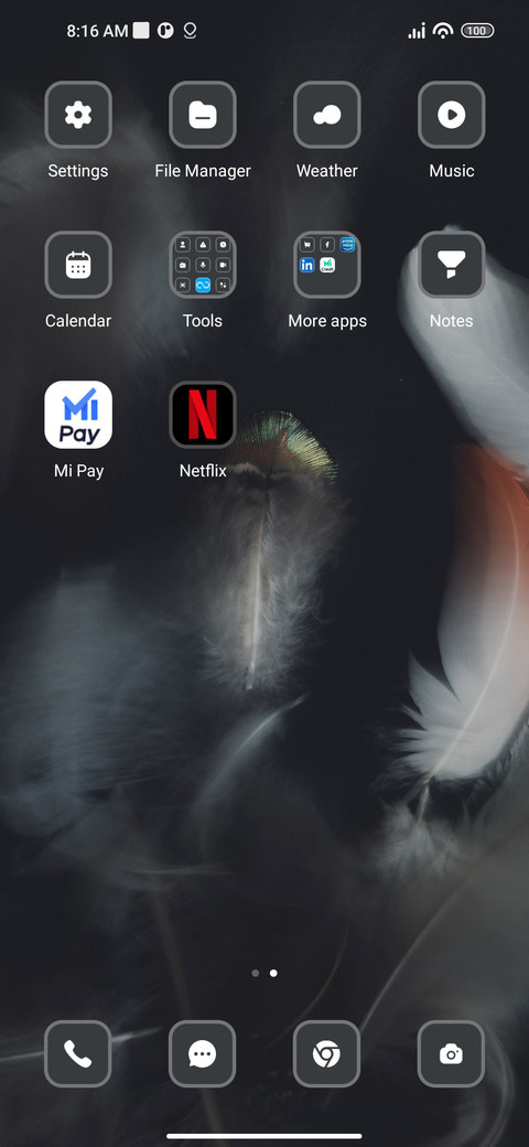 Feather screenshot