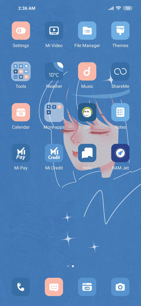Sleeping girl screenshot