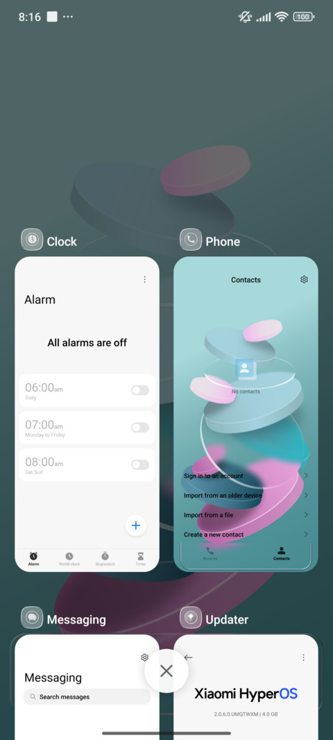 glassmorphism screenshot