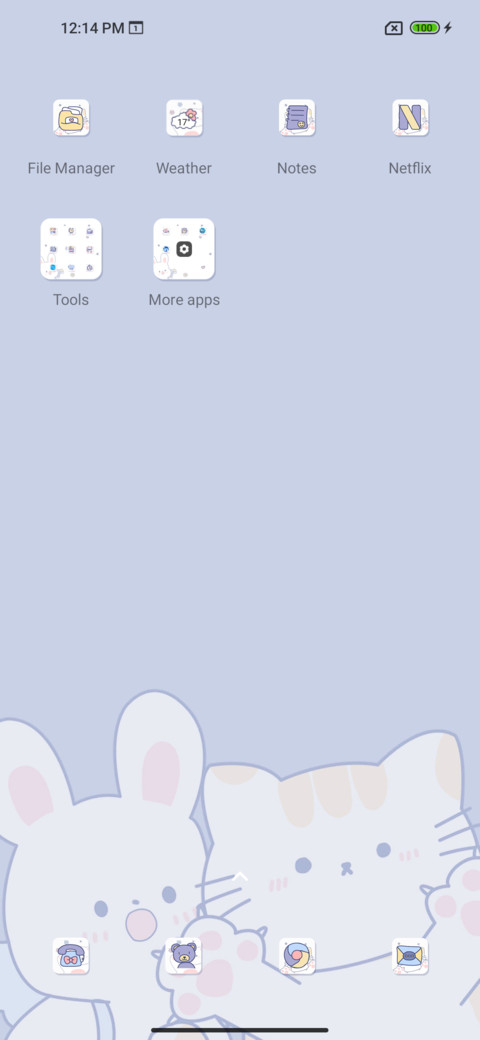 Cute pet calendar screenshot