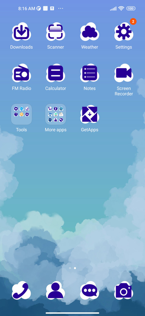 Cloud time screenshot