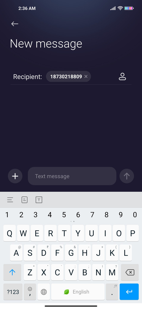 Blue [ON] screenshot