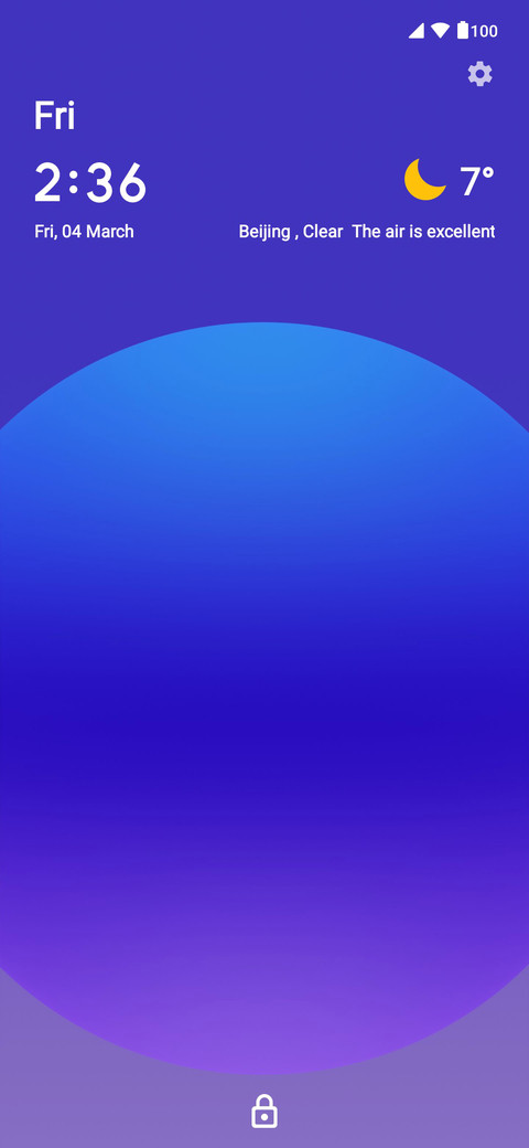 Android 2020 v12 screenshot