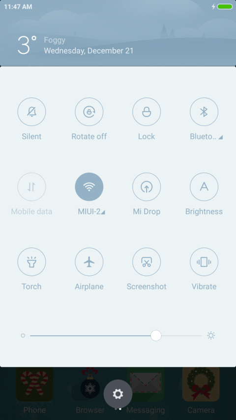 Snowflakes screenshot