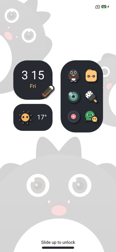 Flat Kuro screenshot