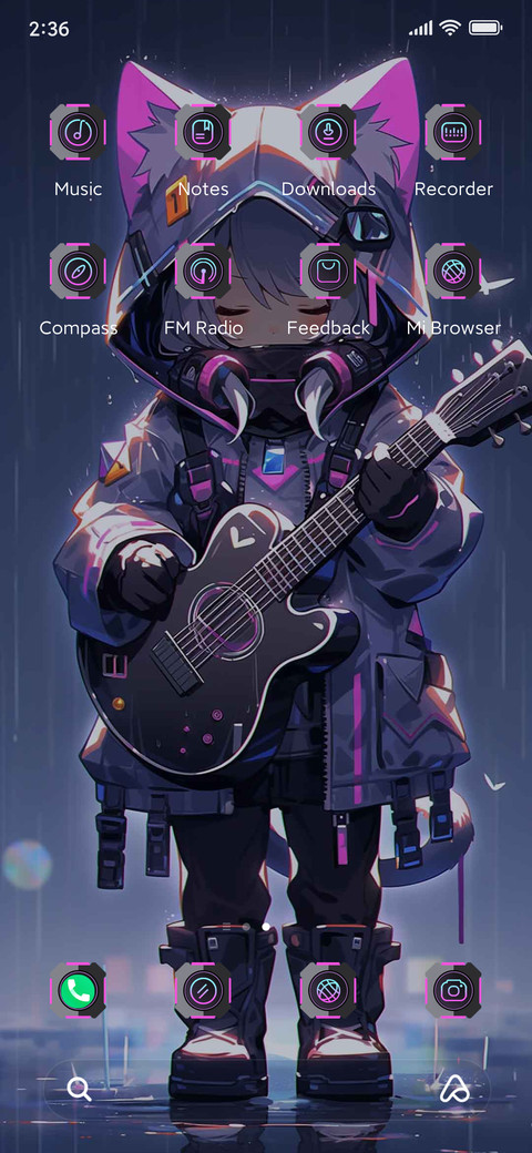Electric guitar screenshot