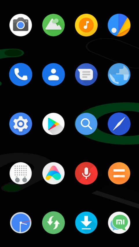 Pixel 4 light screenshot