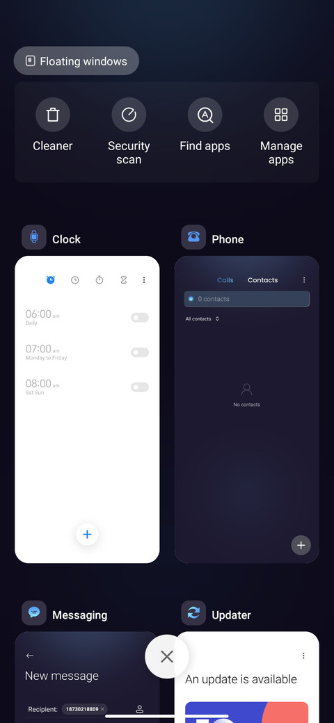 Blue [ON] screenshot