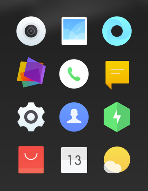 几何简黑 screenshot