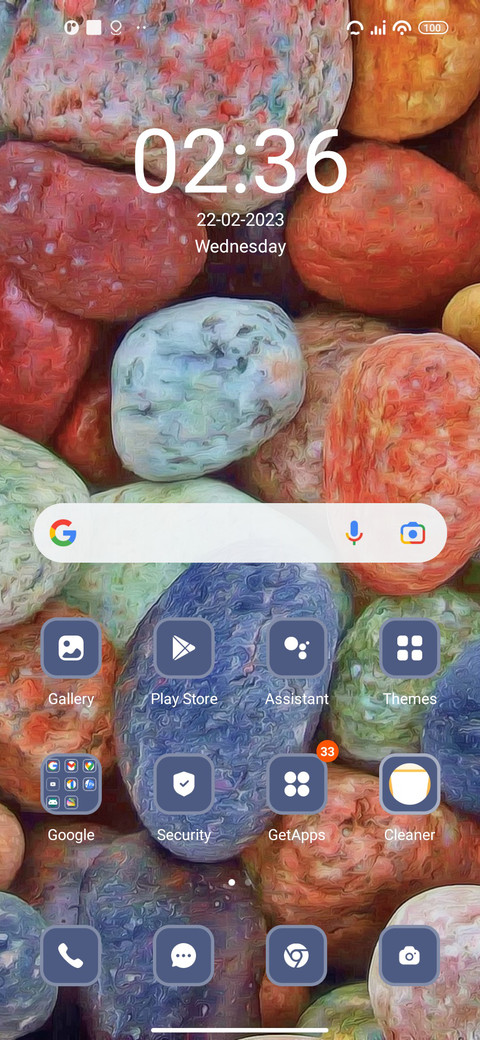 Pebbles screenshot