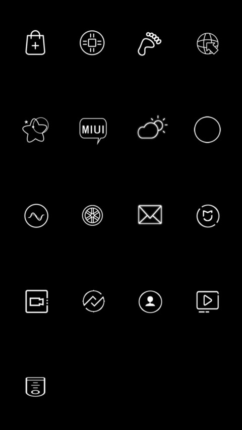 网红时钟 炫酷切换 screenshot