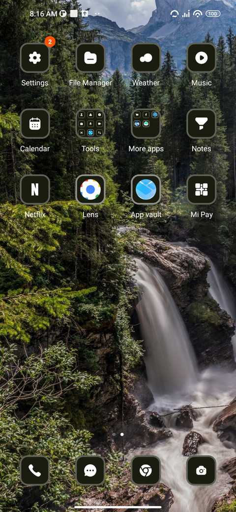 Waterfall screenshot