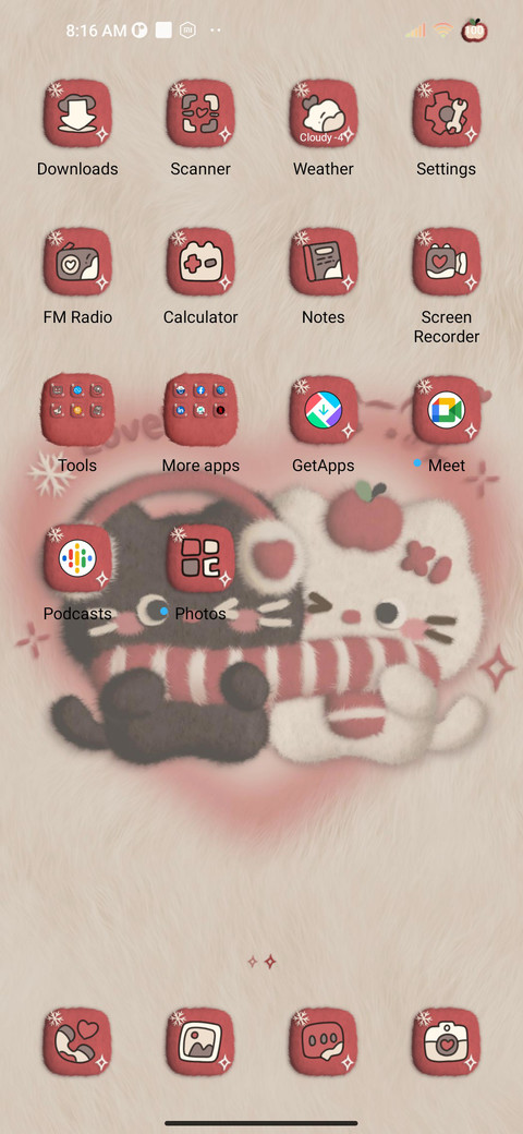 Plush Apple Cat screenshot