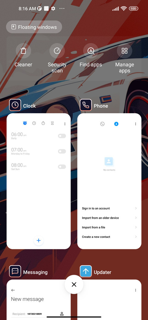 Tempo screenshot
